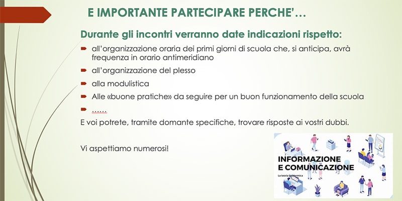 Avvio anno scolastico 2025 2026